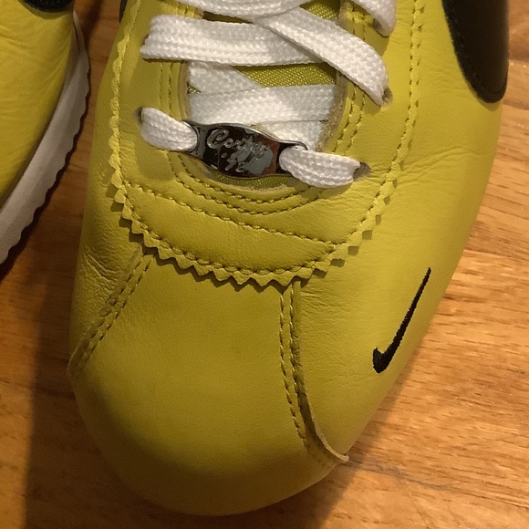 Nike Classic Cortez Premium Yellow Blazing Sun Mens Size 8.5 - Picture 10 of 15